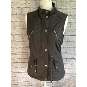 Snobbish Women Gray Vest Size Small